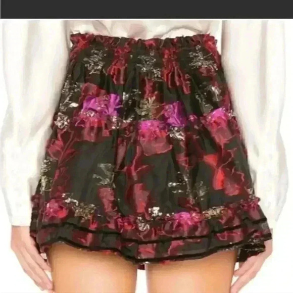 Tularosa Delany Skirt Size Small NEW High Waist Mini - Picture 3 of 6